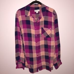 Plaid Button Down Shirt